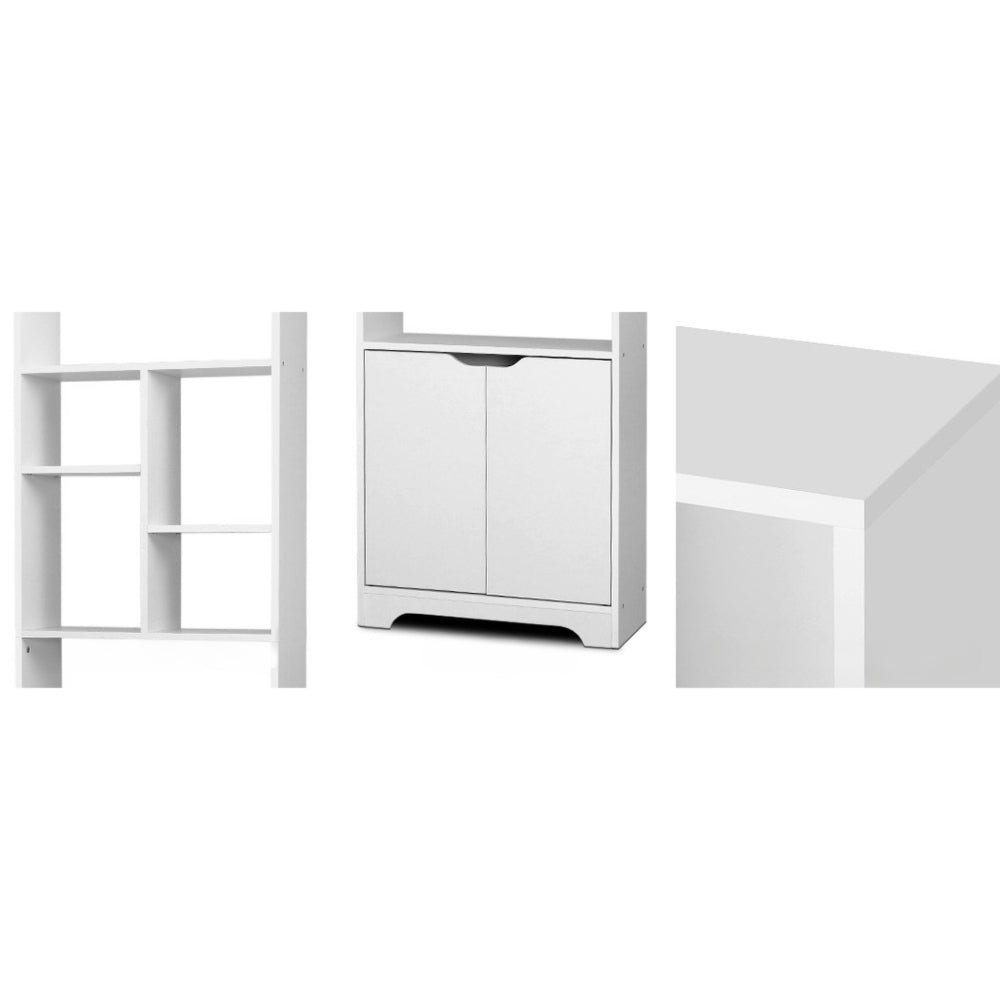 Bookshelf Display Shelf Adjustable Storage Cabinet Bookcase Stand Rack
