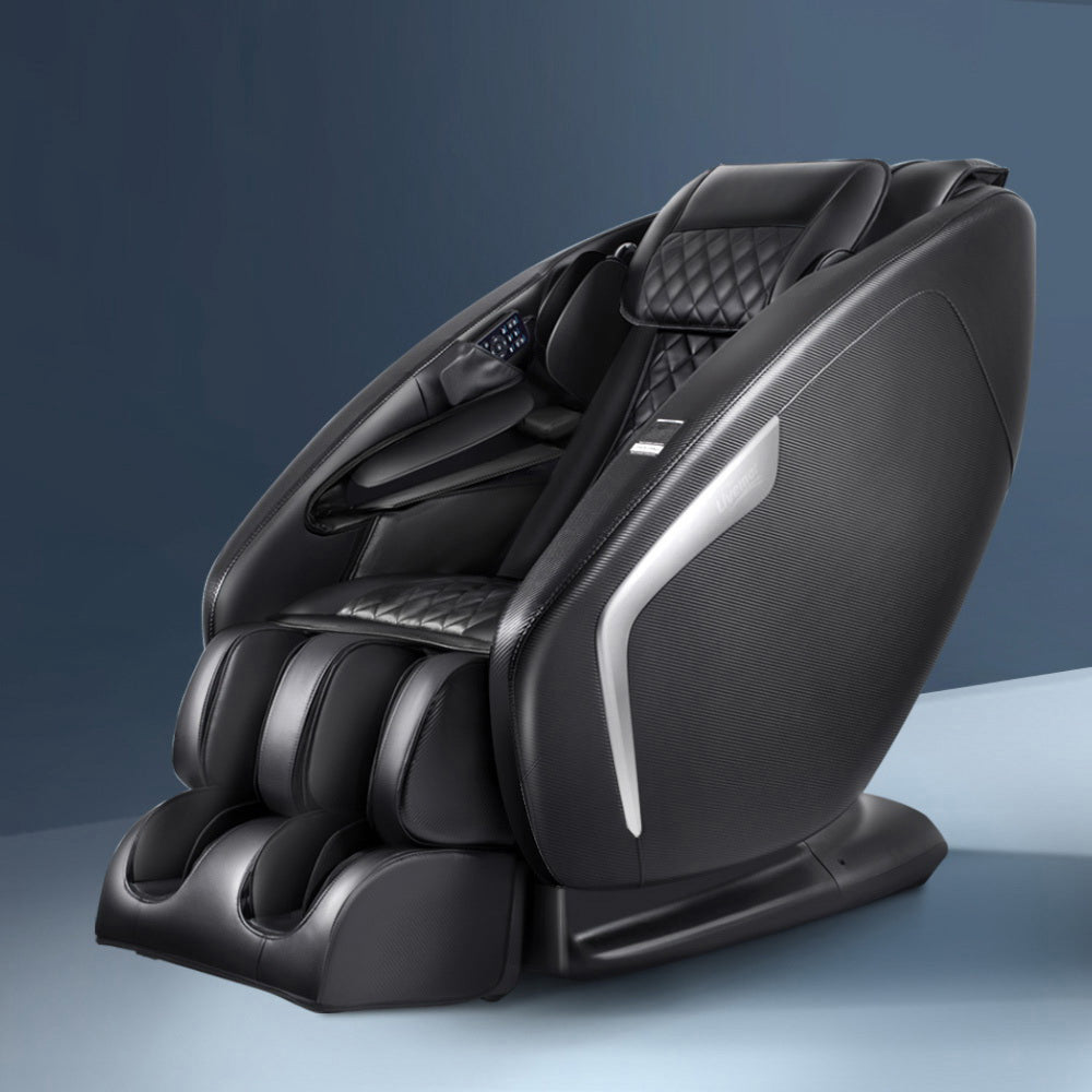 3D Electric Massage Chair Shiatsu Kneading Massager Zero Gravity Large Black