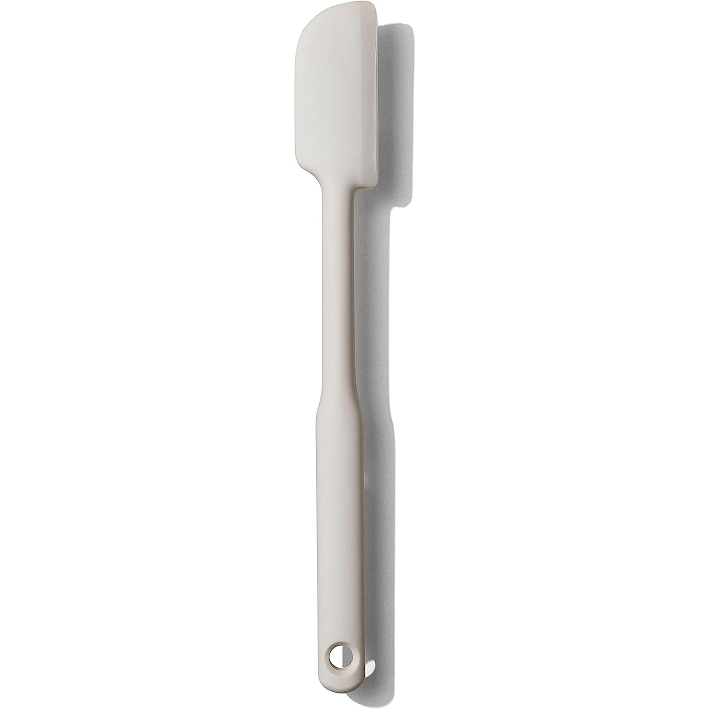 Silicone Jar Spatula 10.8x1.3 Inch - White