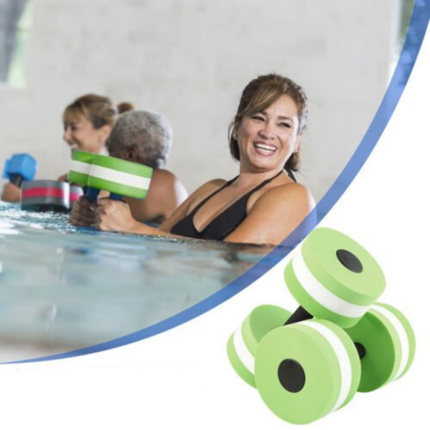 Aquatic Barbell Fitness Dumbbells Water Weight Workout Aerobics Fashion