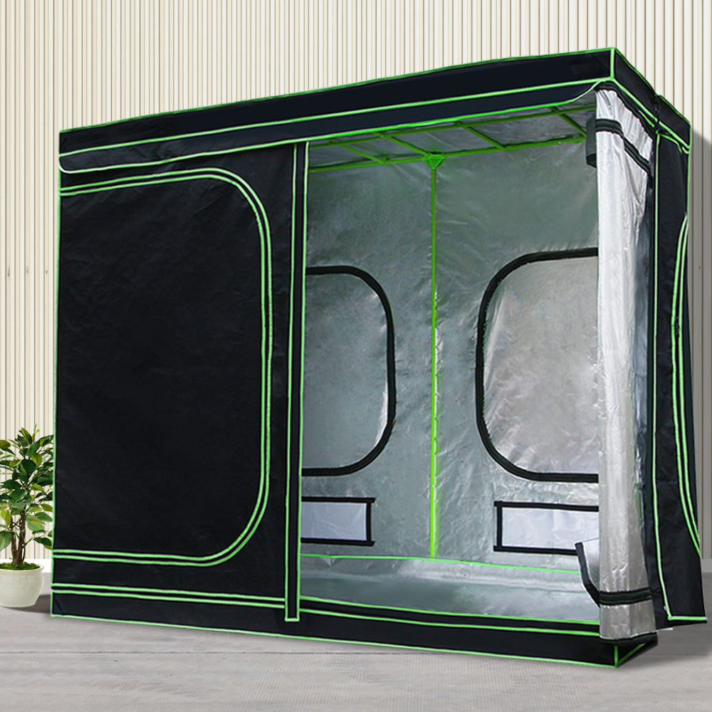 Grow Tent 2000W LED Grow Light 280X140X200cm Mylar 6" Ventilation