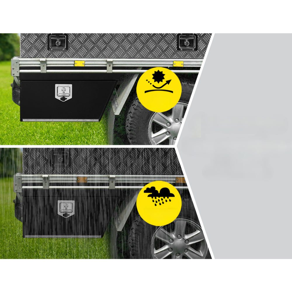 Ute Toolbox Under Tray Aluminium Underbody - Right Undertray