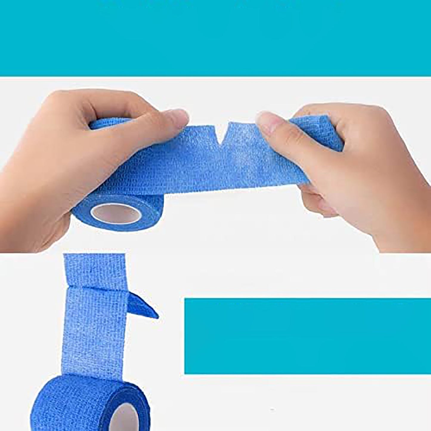 Breathable Elastic Self Adhesive All Sports Athletic Tape - Camouflage
