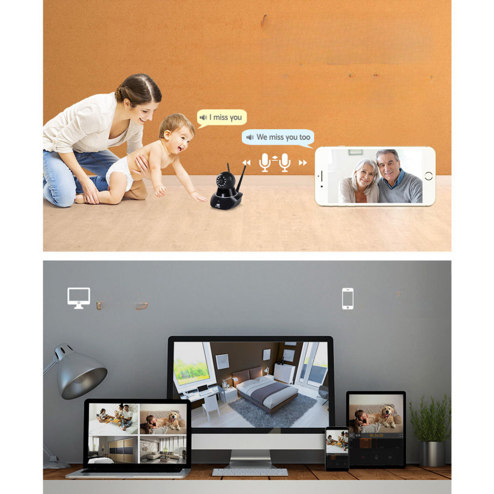 1080P WIreless IP Camera - Black