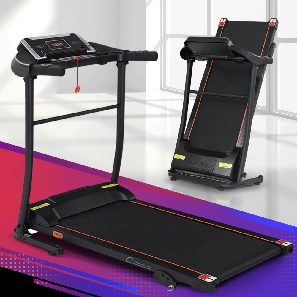 Electric Treadmill Incline Home Gym Exercise Machine Fitness - 110cm x 143cm