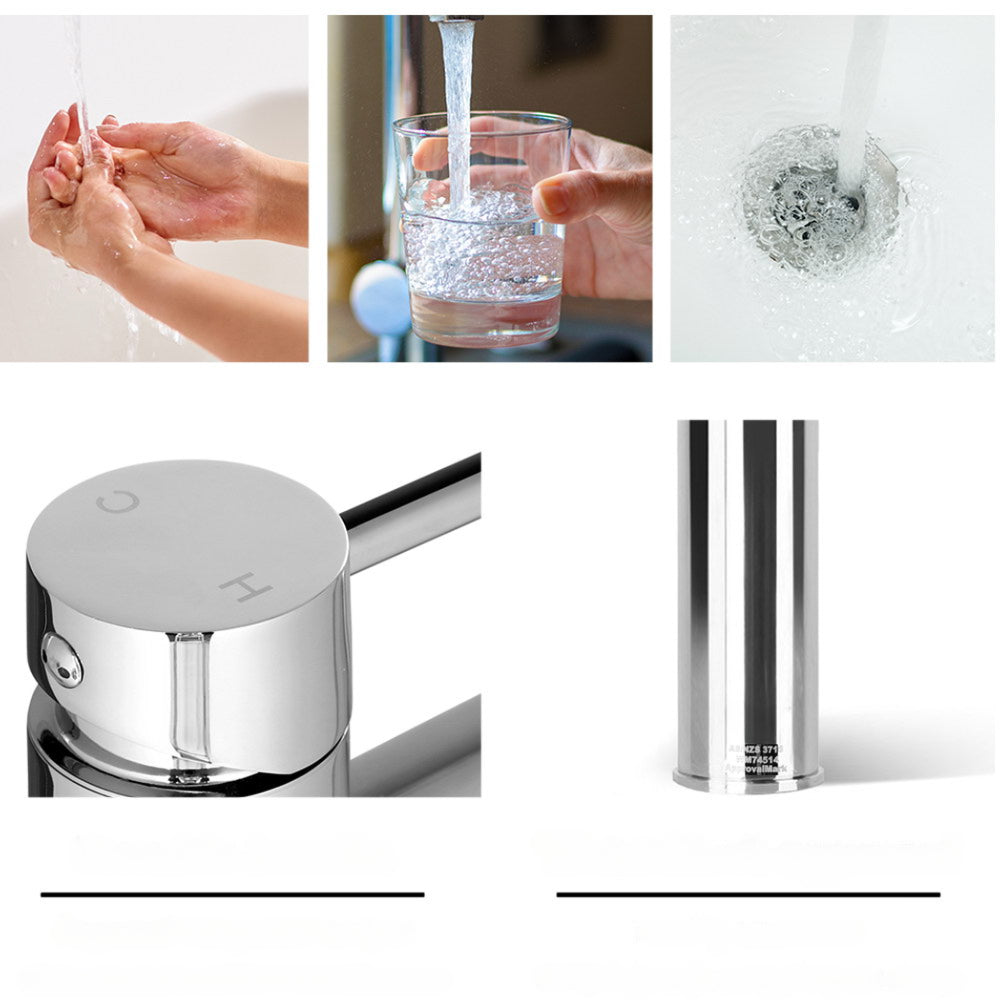 Basin Mixer Tap - Silver