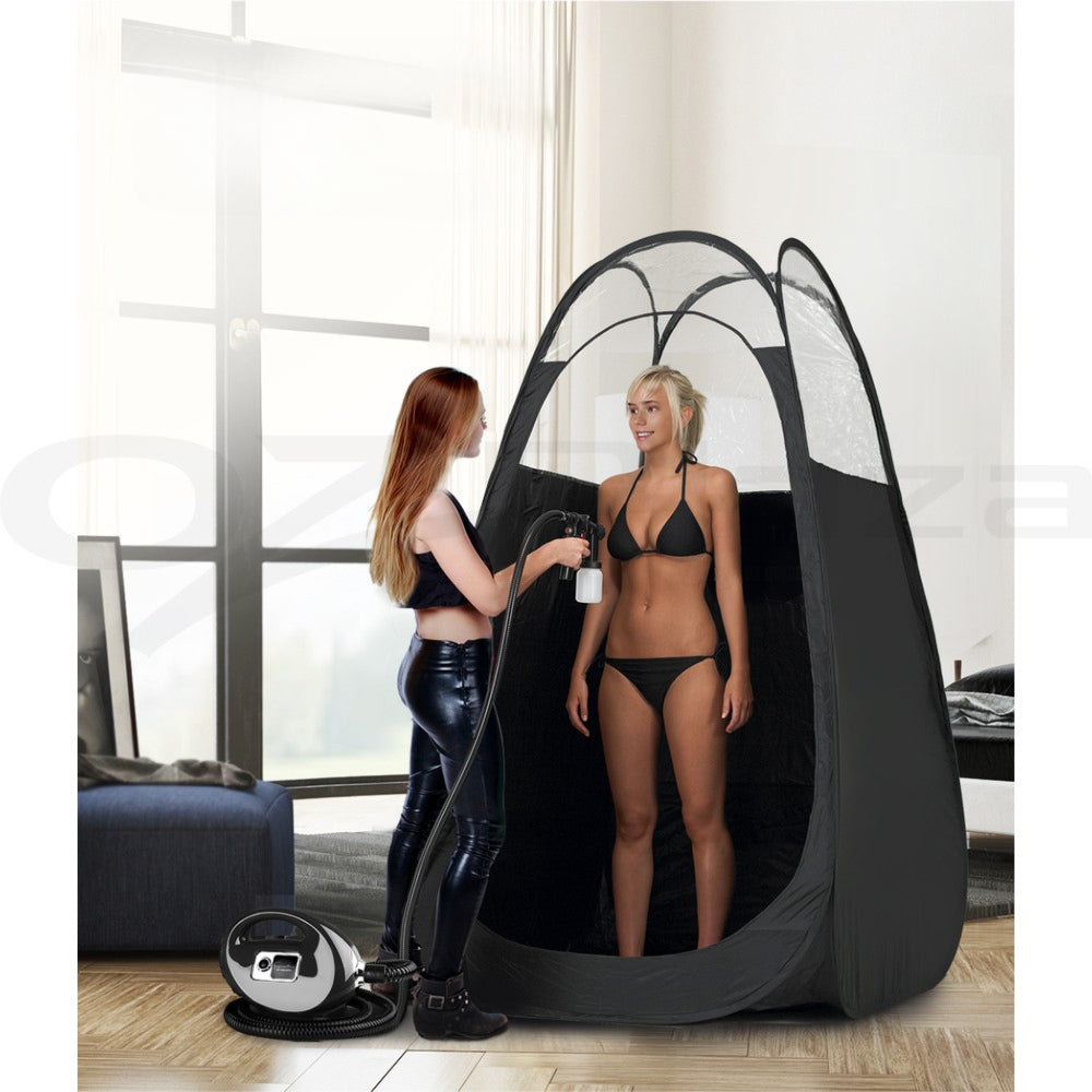 Spray Tan Machine Spray Gun Spray tent Kit HVLP System Fixed Speed Sunless