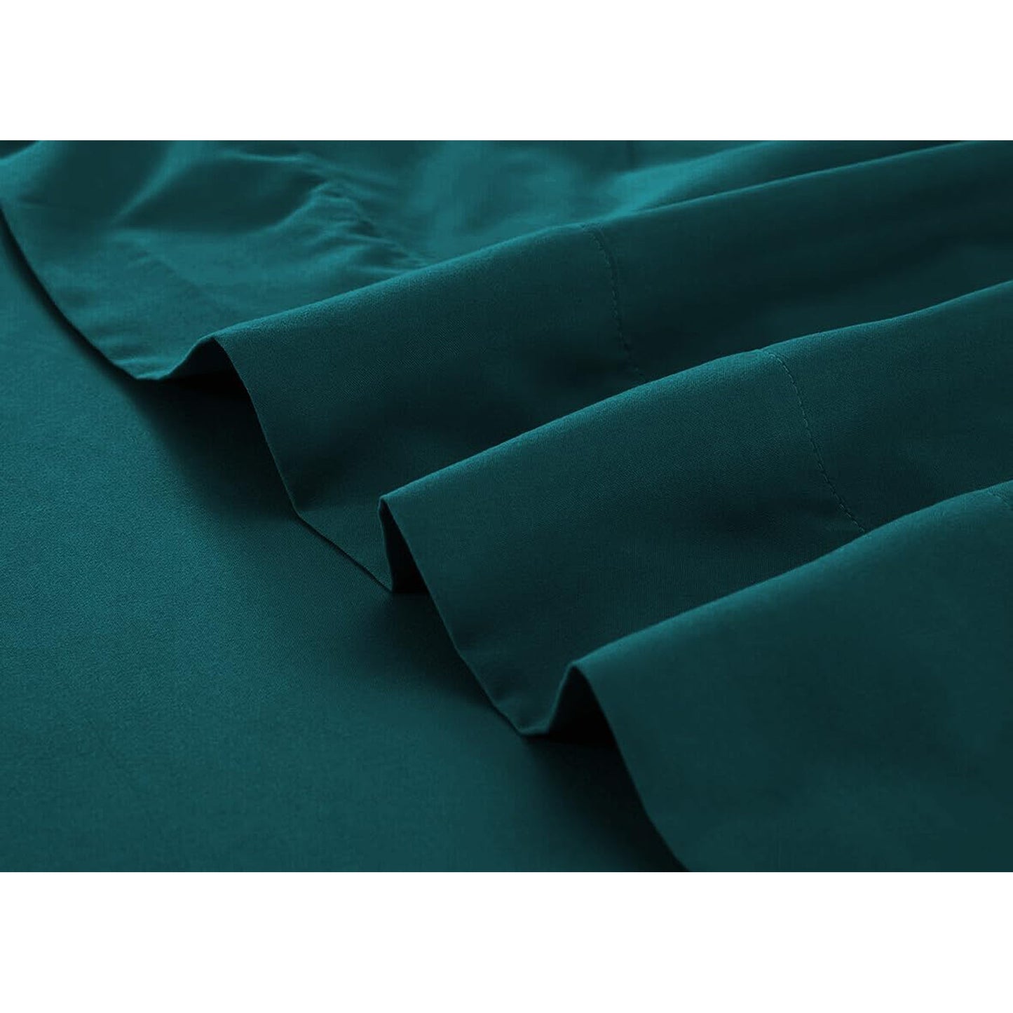 1000TC Luxurious Soft Microfibre Bed Sheet Set - Teal