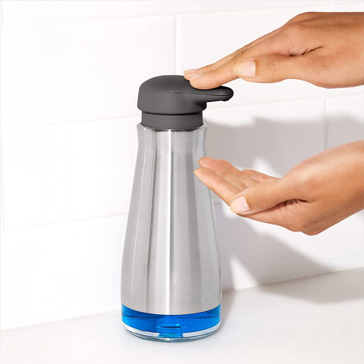 Soap Dispenser Stainless Steel 15 oz