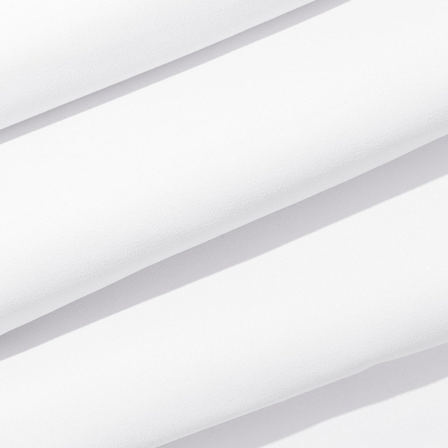 1500tc Ultra-Soft Breathable Microfibre Deep Pocket Bed Sheet Set - White