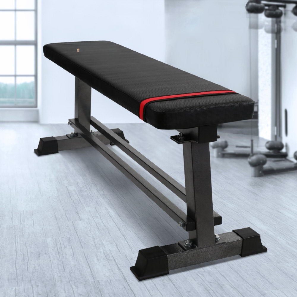 Weight Bench Flat Multi-Station Home Gym Squat Press Benches Fitness - 300kg Capacity