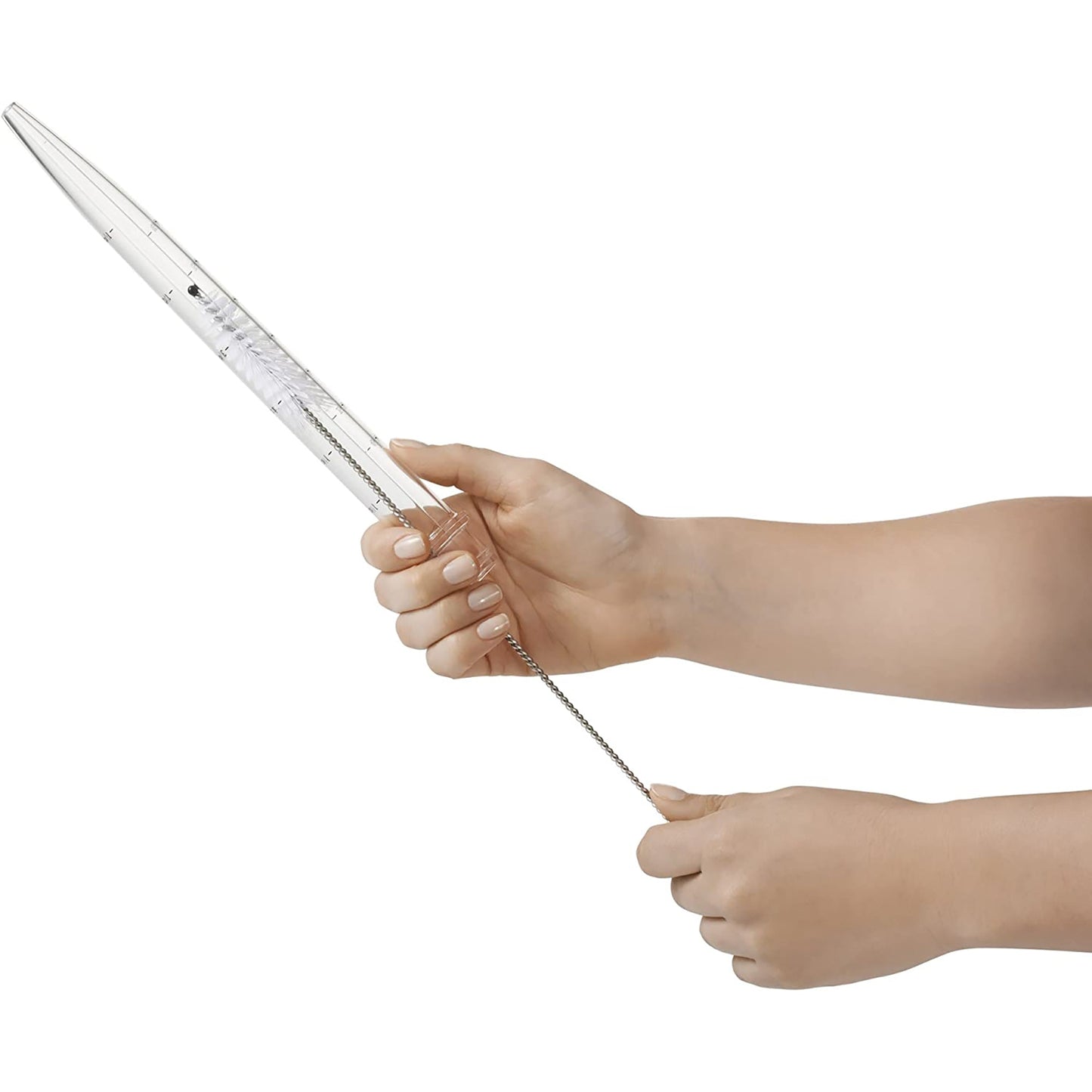 Cooking Aid Baster with Cleaning Brush - Black