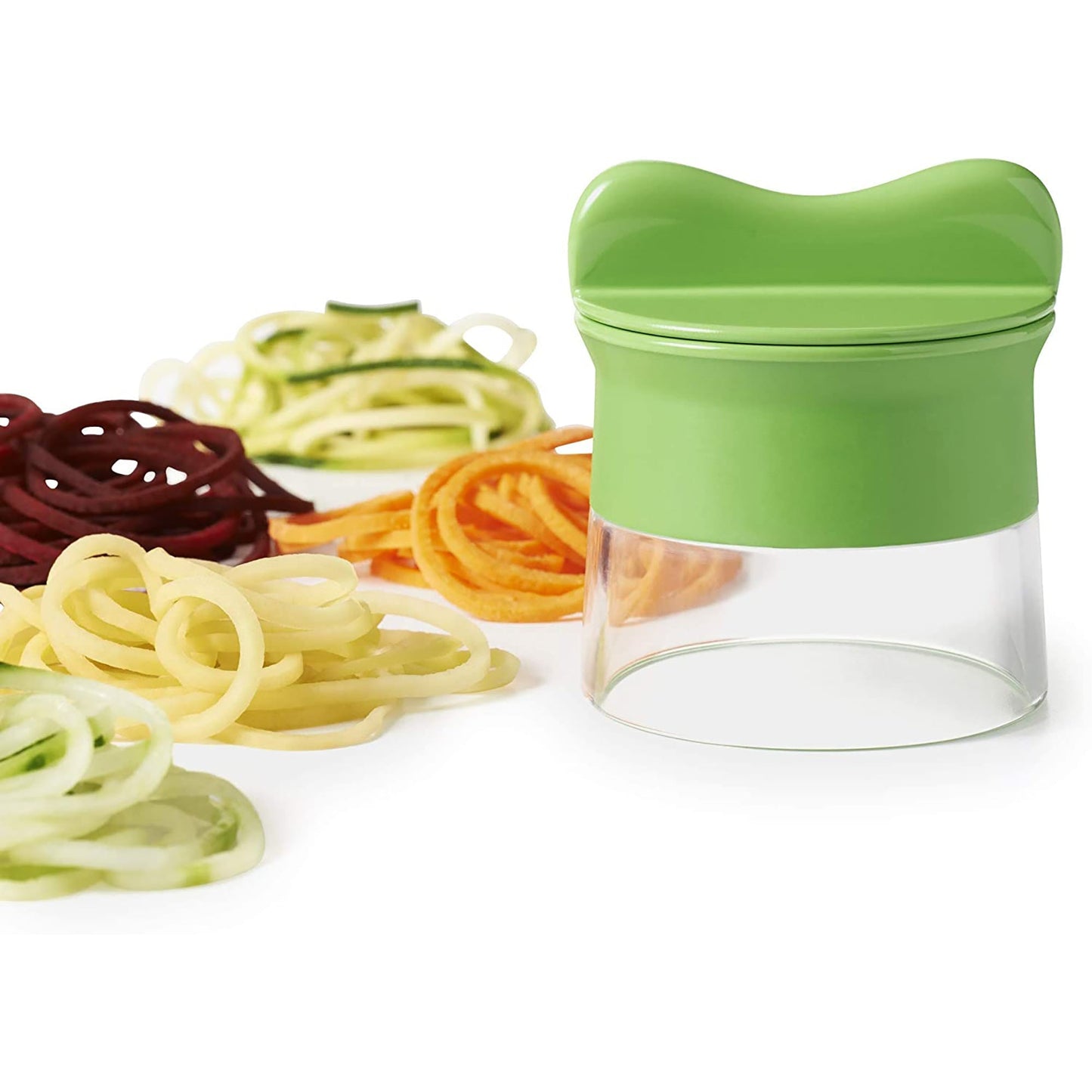 Hand-Held Vegetable Spiralizer - Green