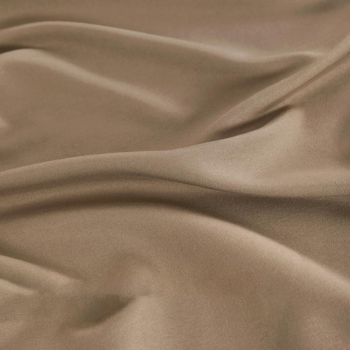 1000TC Ultra Soft Microfibre Extra Deep Fitted Sheet Set - Mocha Brown