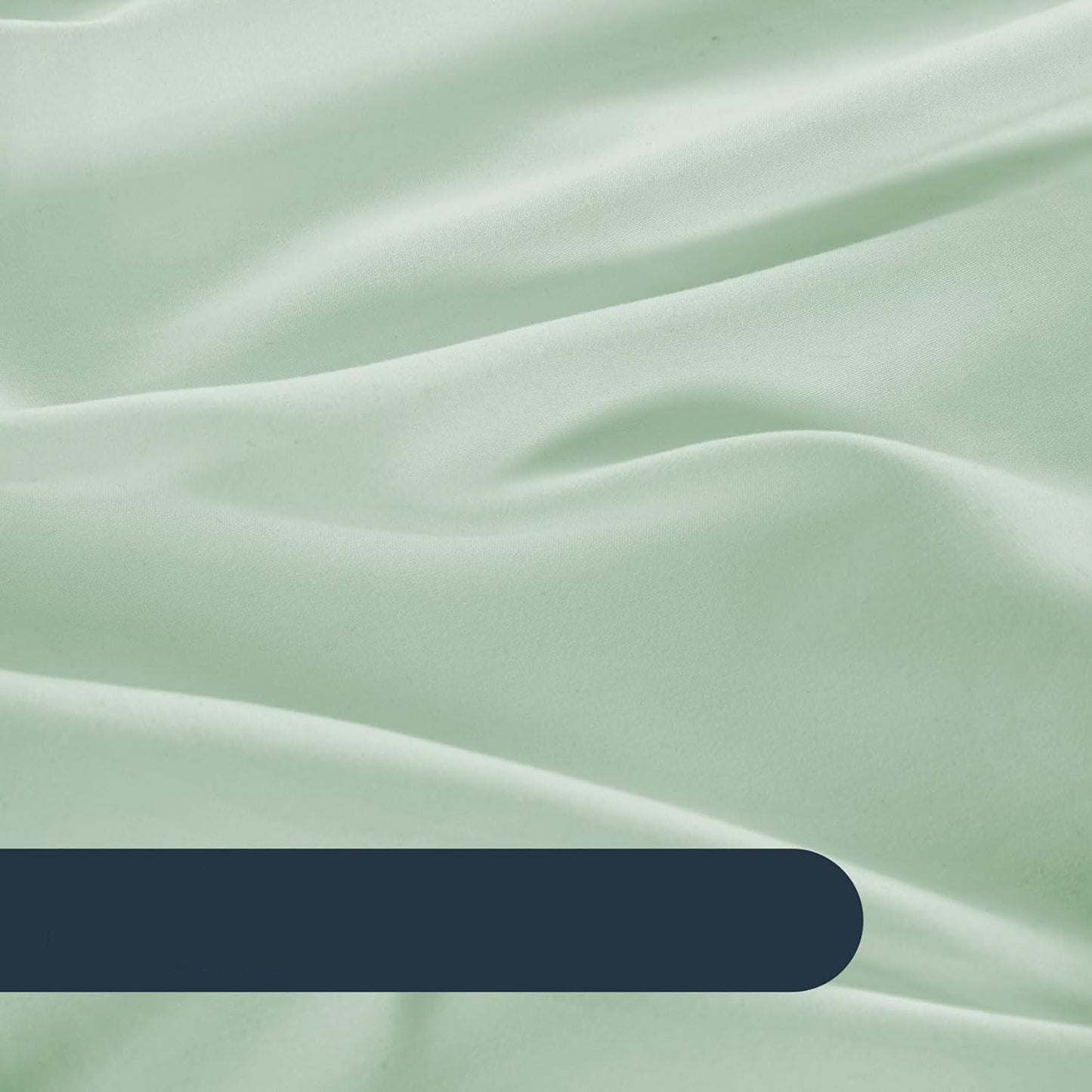 1000TC Ultra Soft Microfibre Pair of Pillowcases - Sage Green