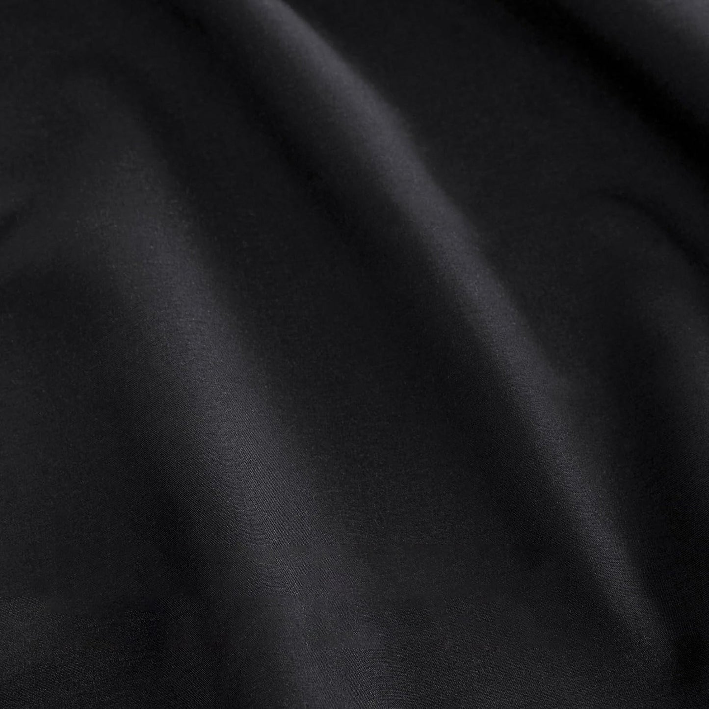 1000TC Ultra Soft Microfibre Extra Deep Fitted Sheet Set - Black