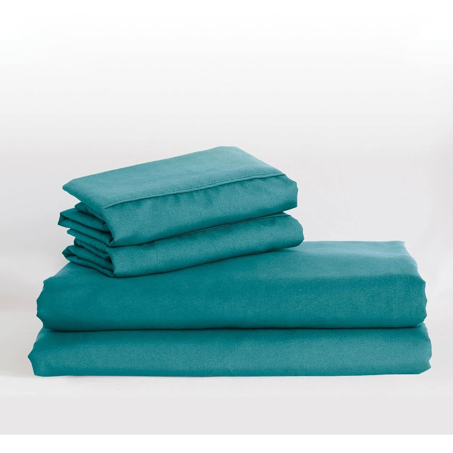 Soft Comfort Breathable Extra Deep Pocket Bed Sheet Set - Biscay Blue