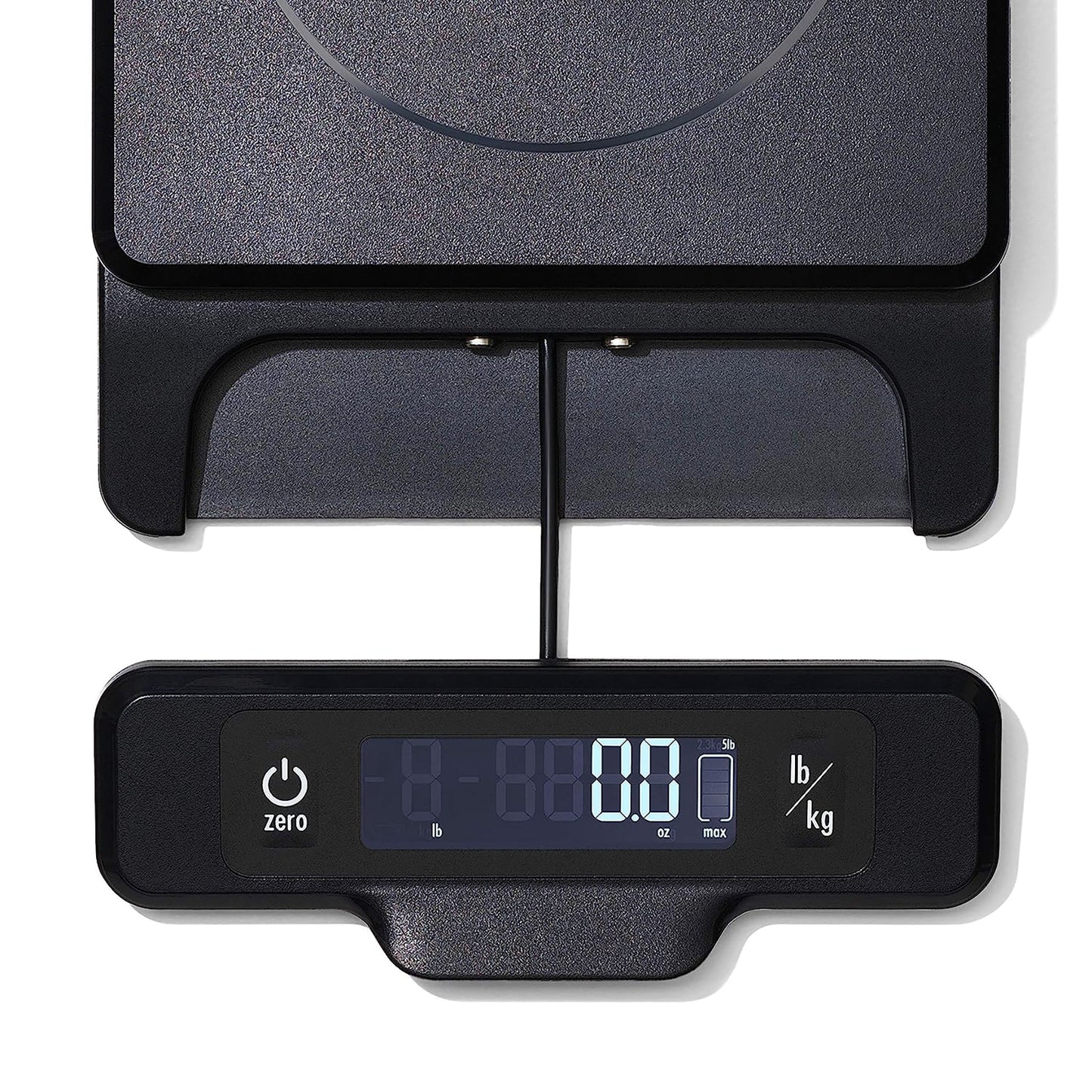 Easy to Read Food Scale with Pull Out Display - Black