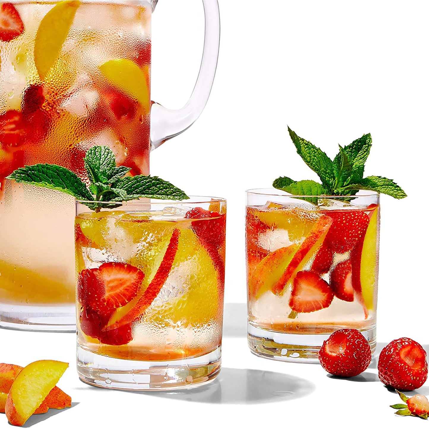 Stainless Steel Blade Strawberry Huller with Non Slip Grip - Red