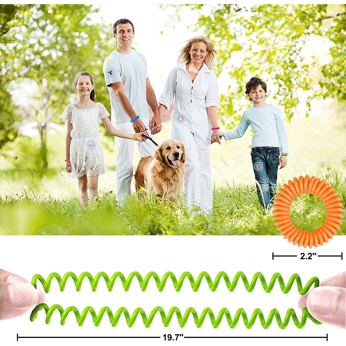 Natural Mosquito Patches for Kids and Adults with 5 Pack Mosquito Repellent Bracelets - 240 pcs