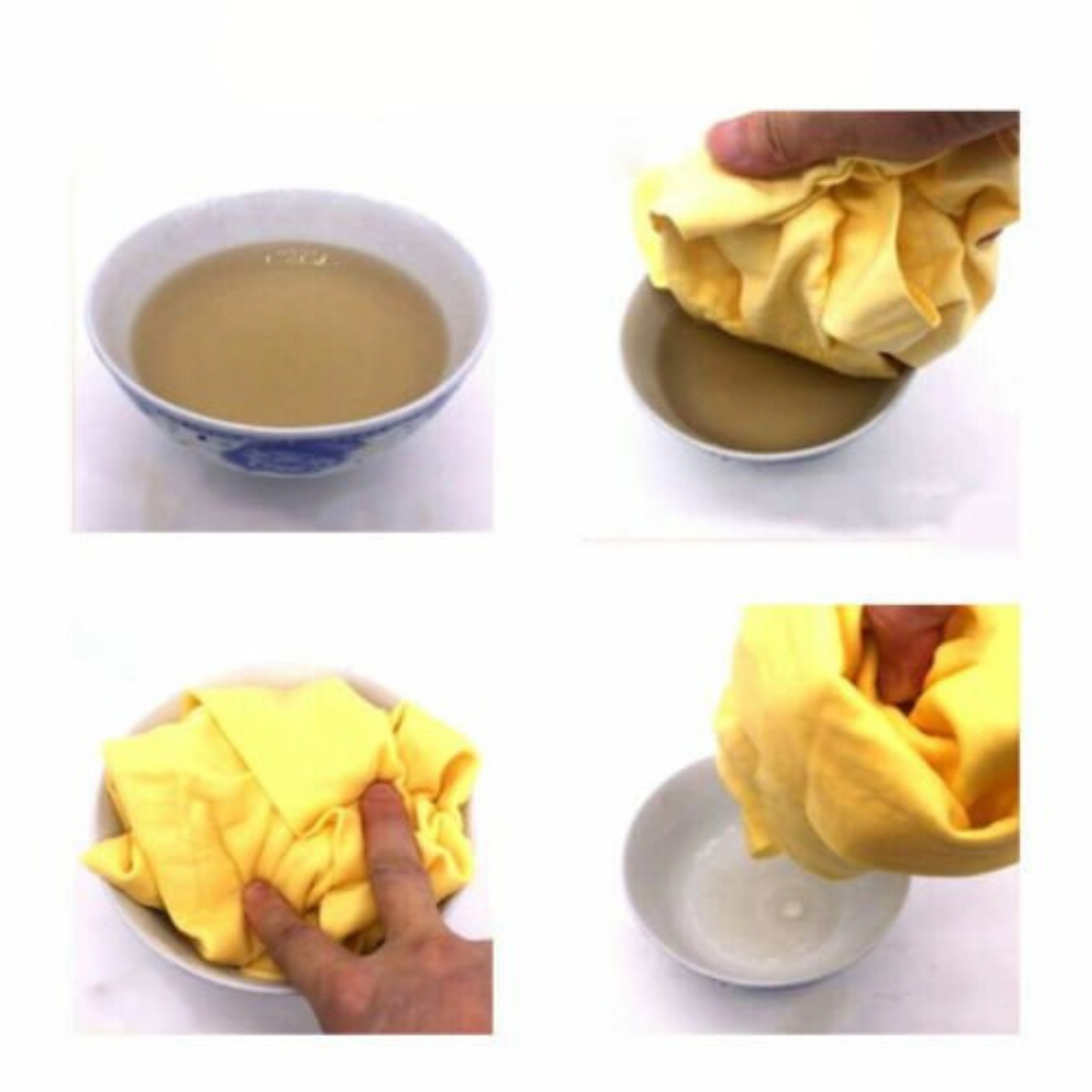 2pcs Large Size Chamois Towel PVS Multi-Use for Car Home Office Pet Garden