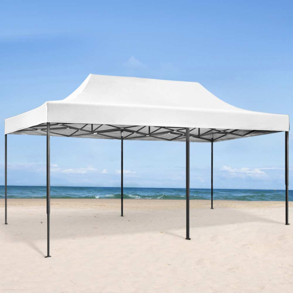 Gazebo Pop Up Marquee Outdoor Wedding Tent Kit White - 3x6m