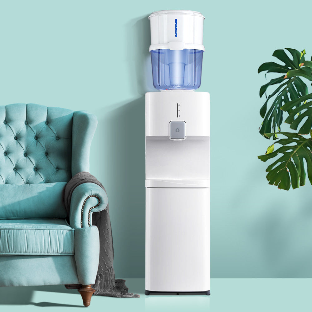 Water Cooler Dispenser Stand Chiller Cold Hot 15L Purifier Bottle Filter