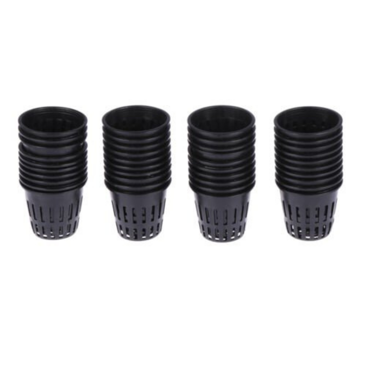 40pcs Heavy Duty Hydroponic Mesh Pot Net Cup Basket for Plant Growth
