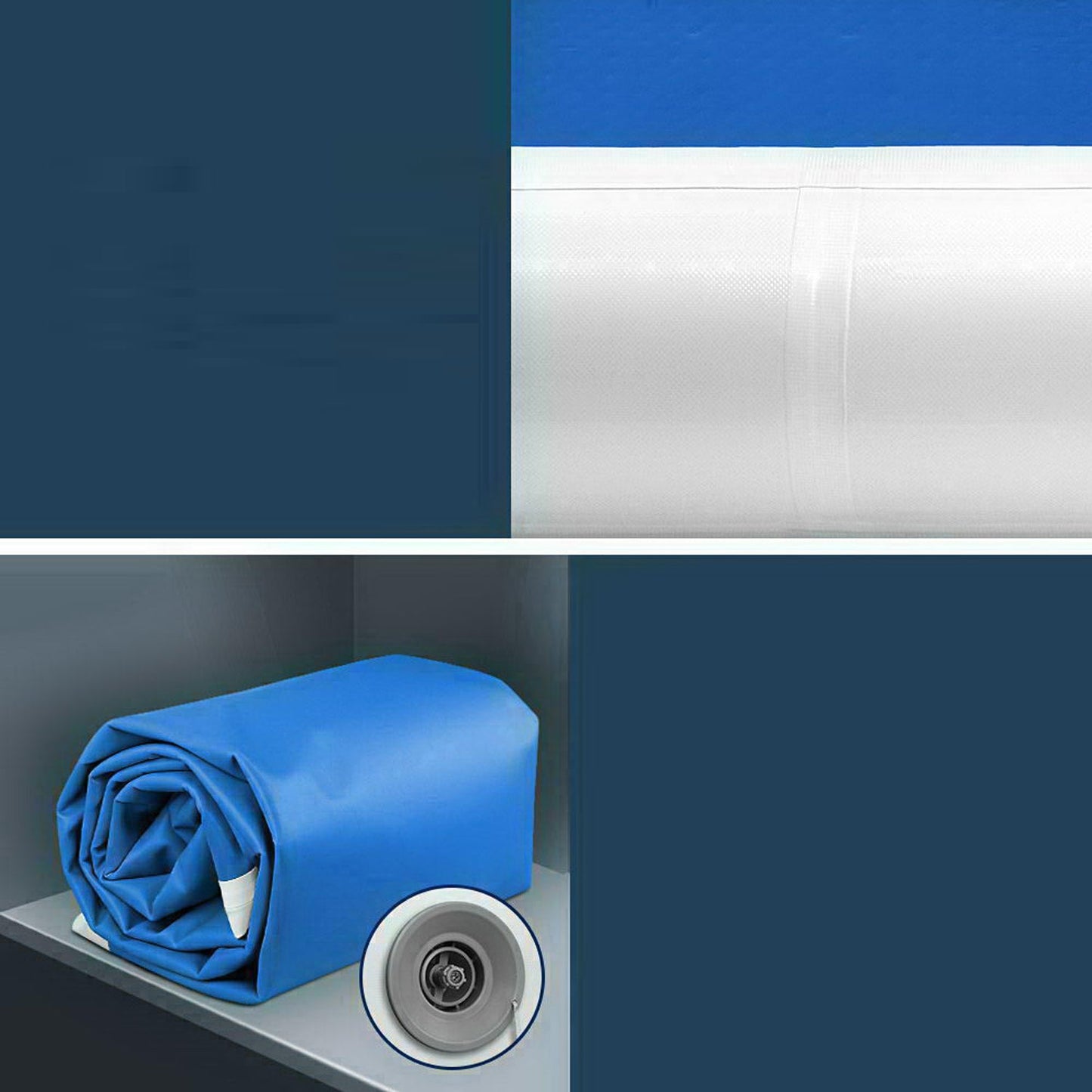 Inflatable Air Track with Pump - 20cm Thick