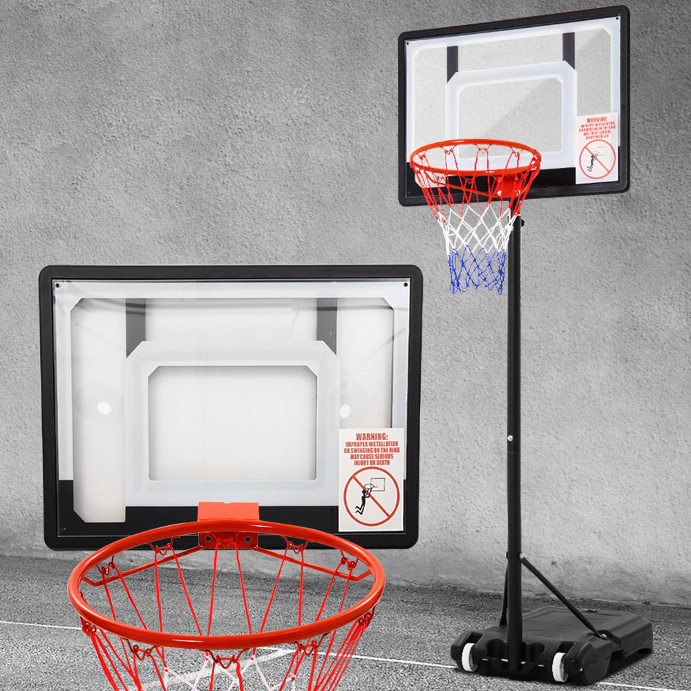 Outdoor Adjustable Basketball Hoop System