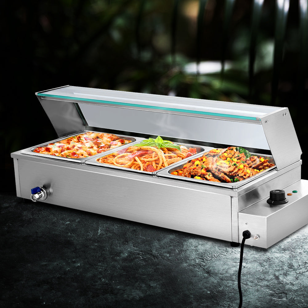 Stainless Steel Commercial Electric Food Warmer Buffet