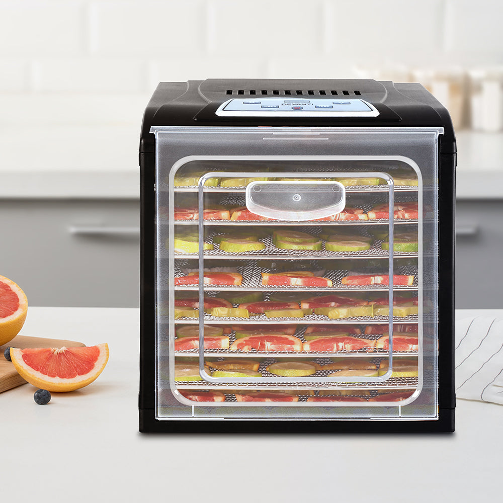 Commercial 9 Tray Food Dehydrator - Black