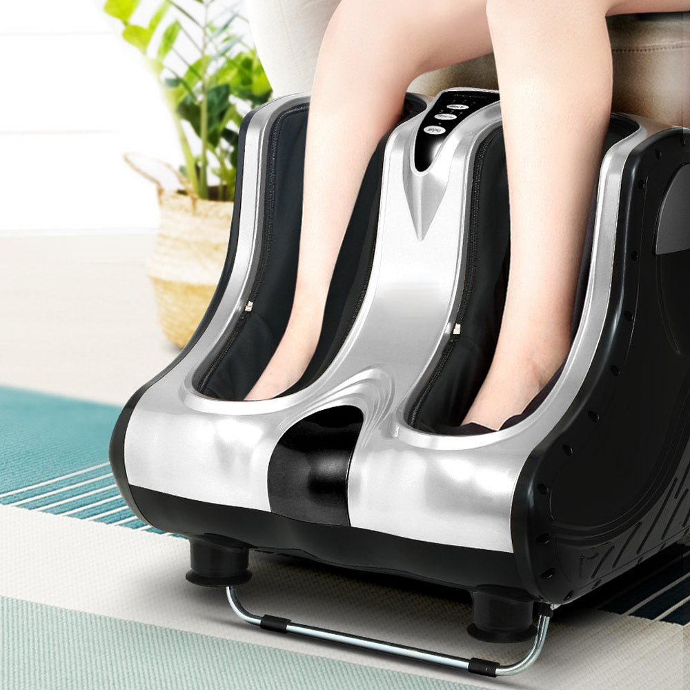 Foot and Legs Shiatsu Massager - Silver