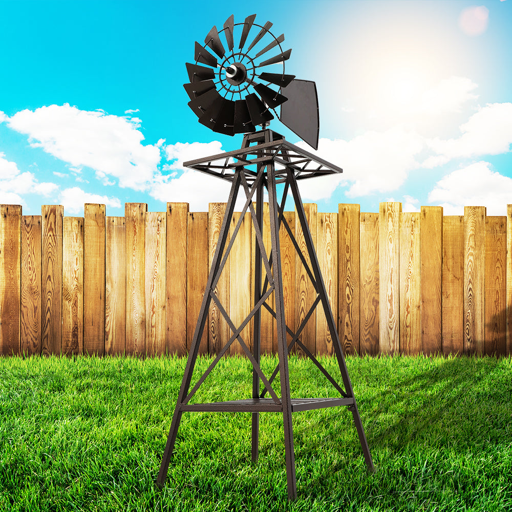 Outdoor Garden Windmill Ornament - 160cm