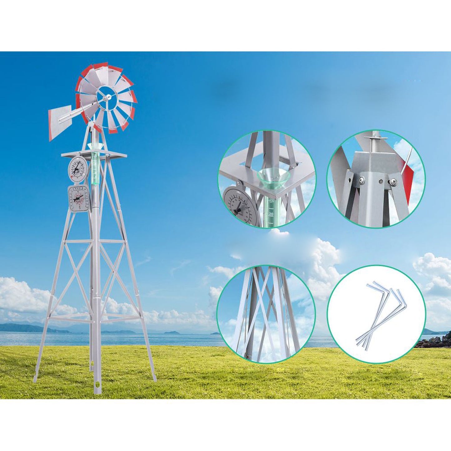 Garden Windmill - 4FT 146cm