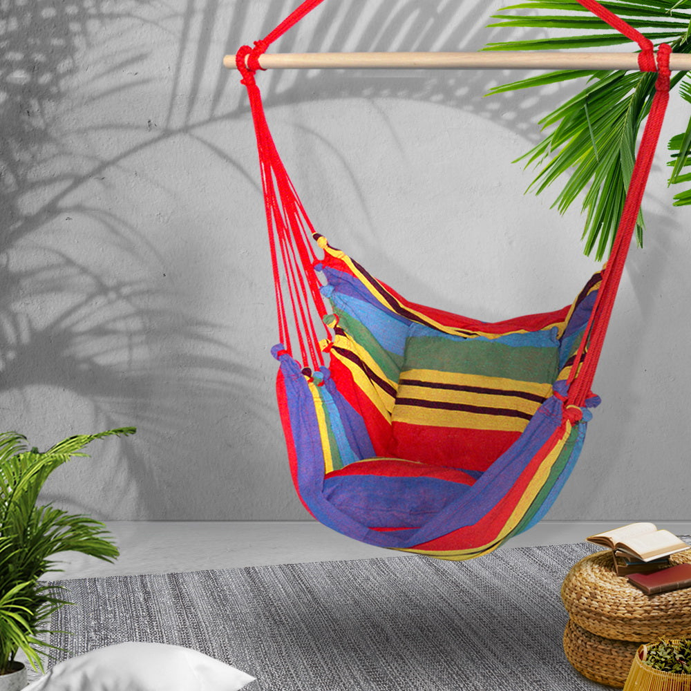 Hammock Swing Chair - Multi Colour - 120KG Capacity