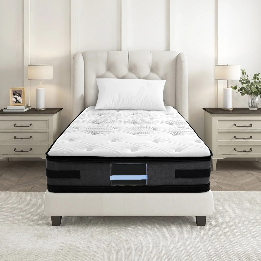 Luna Euro Top Cool Gel Bedding Spring Mattress 36cm - Single