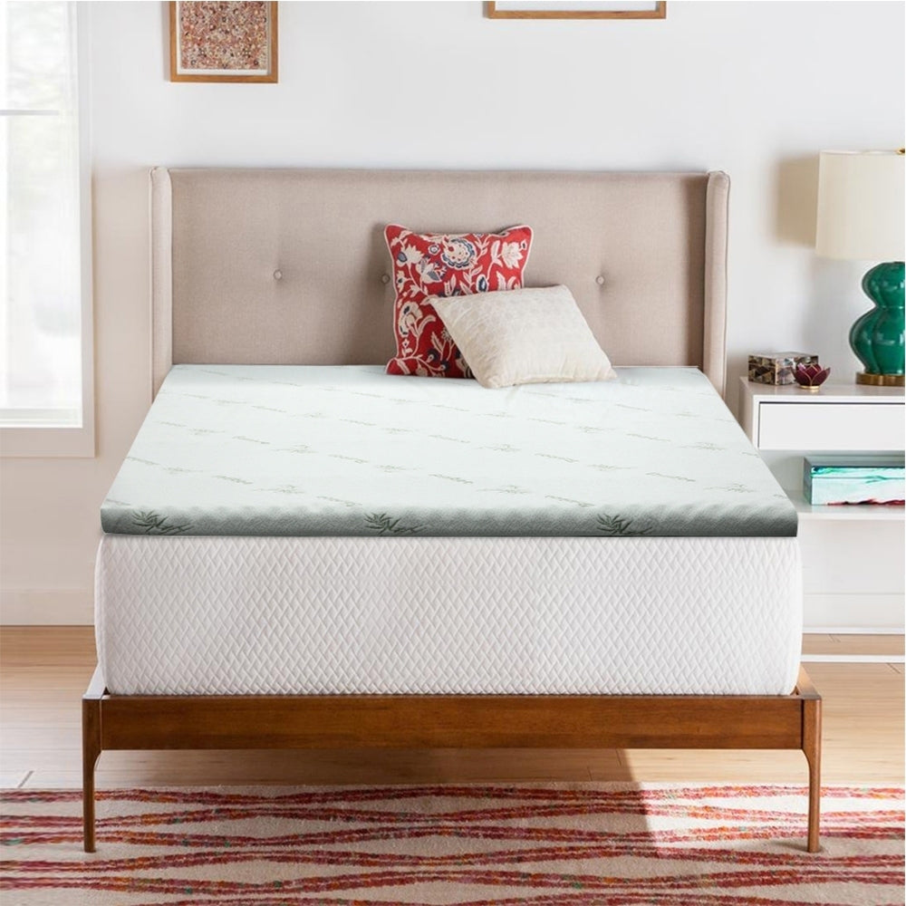 Cool Gel Memory Foam Mattress with Bamboo Cover 5cm - Single
