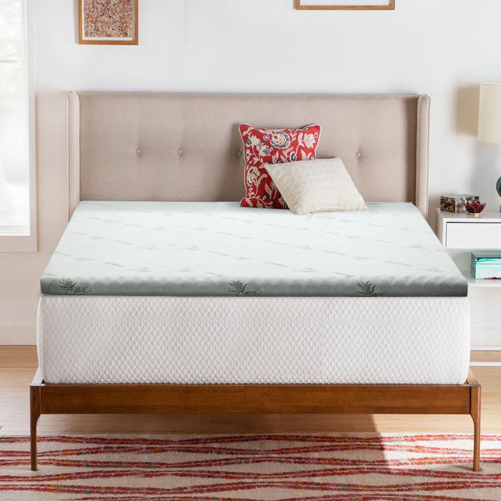 Cool Gel Memory Foam Mattress with Bamboo Cover 8cm - Double