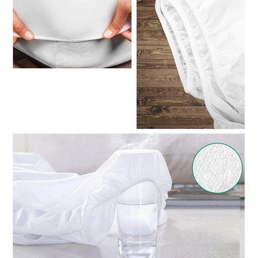 Waterproof Bamboo Mattress Protector - Double