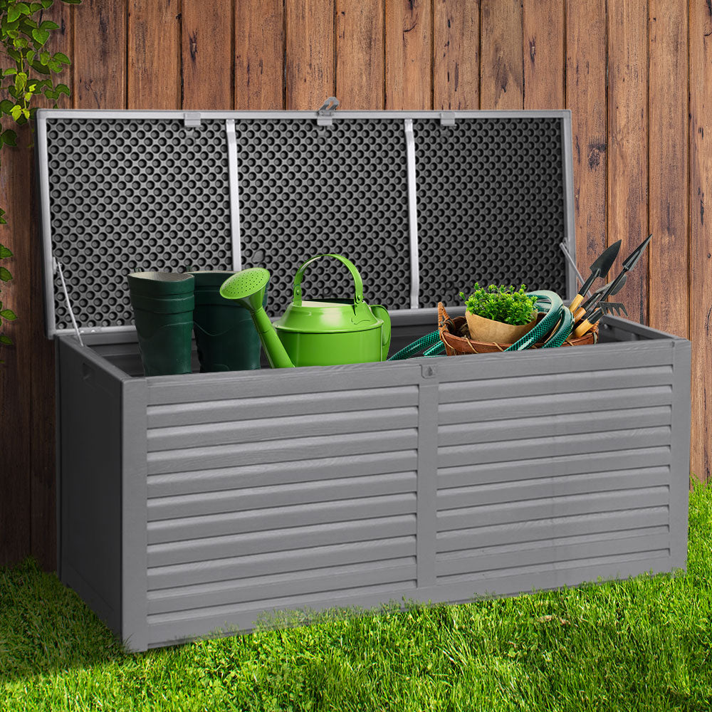 Indoor Outdoor Storage Container Box Seat - 490L