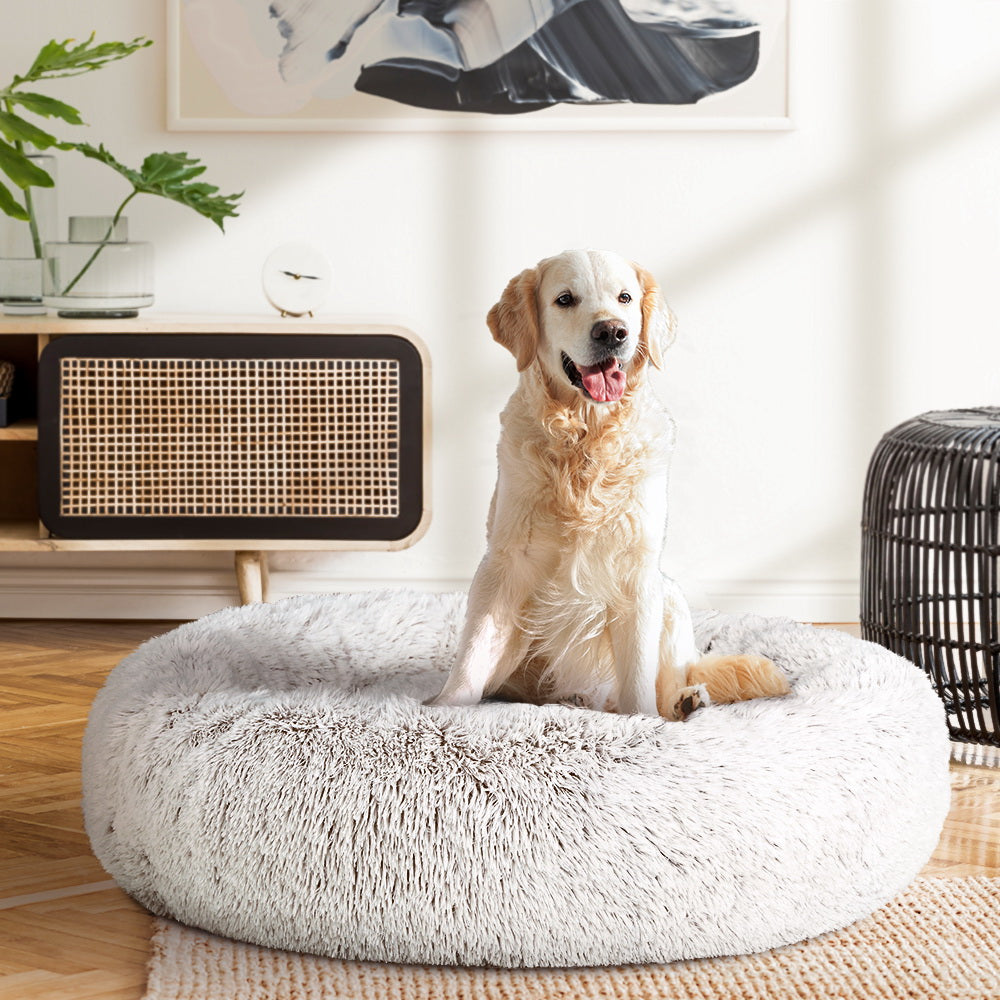 Indoor Dog Bed Pet Bed Cat Large 90cm - White