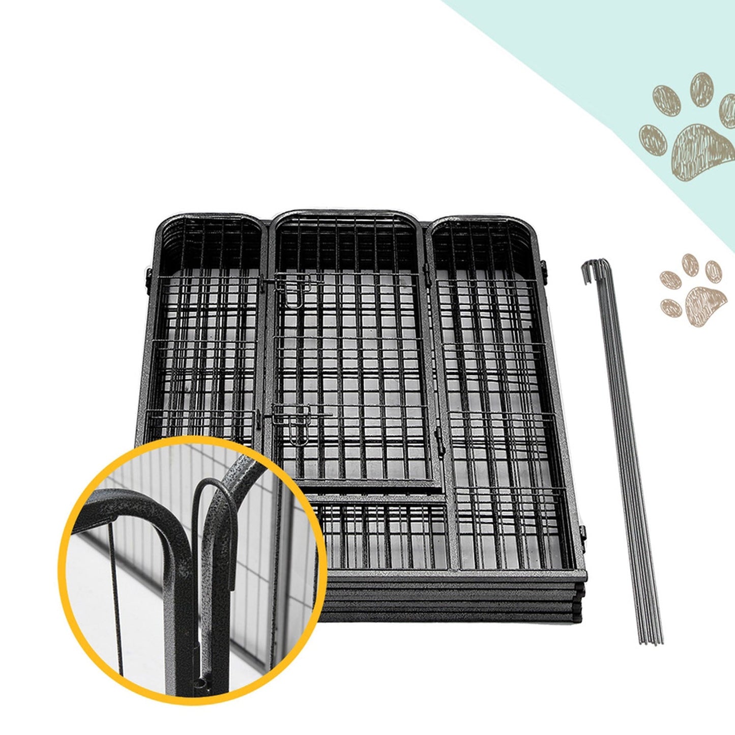 Pet Enclosure Playpen - 80cm x 100cm
