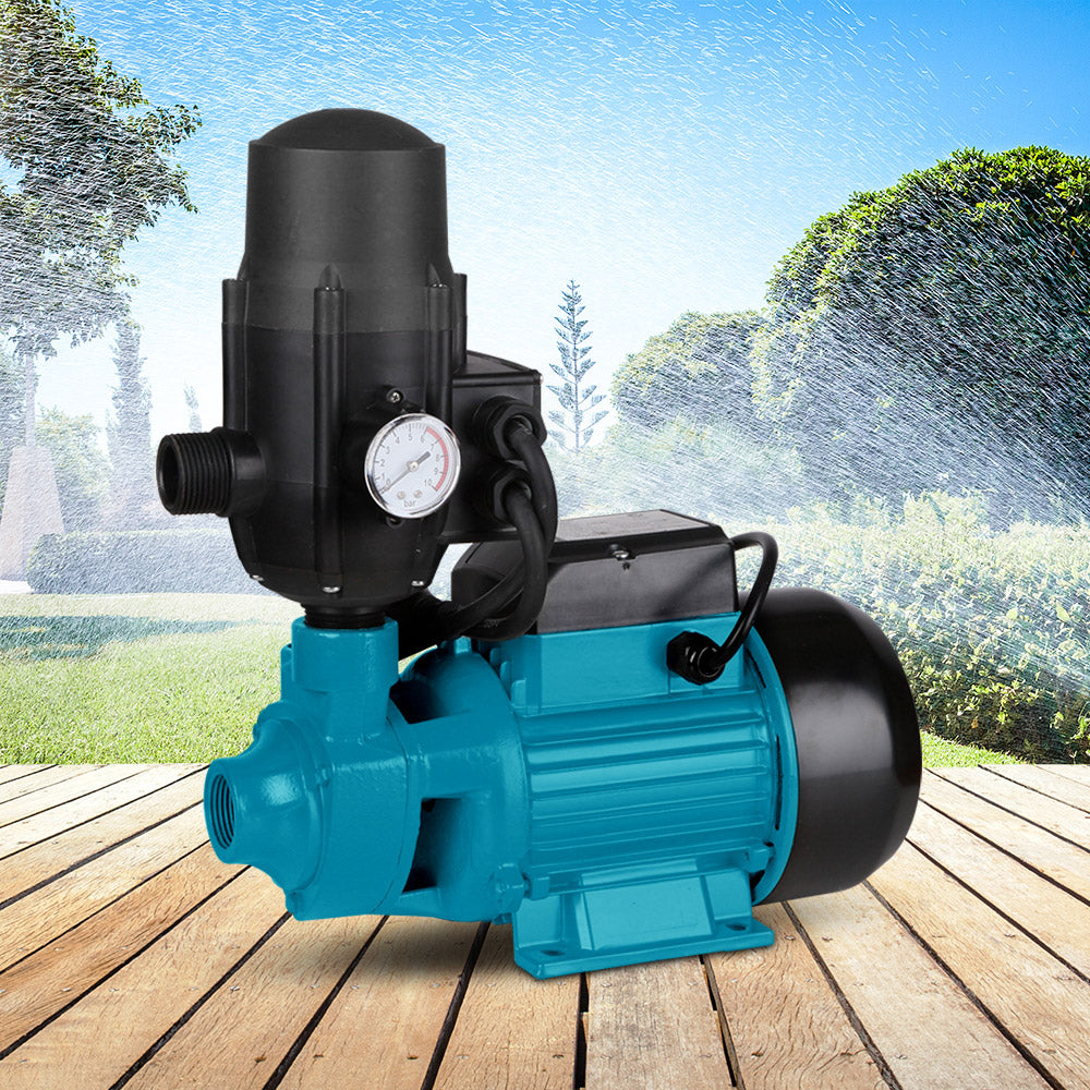 Auto Peripheral Pump Water Garden Tank Irrigation QB60 - Blue