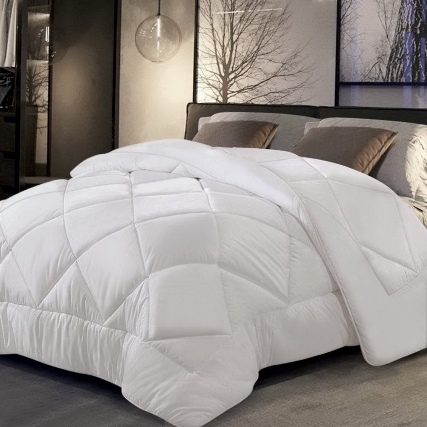 Queen Size Bamboo Blend Quilt - 800GSM