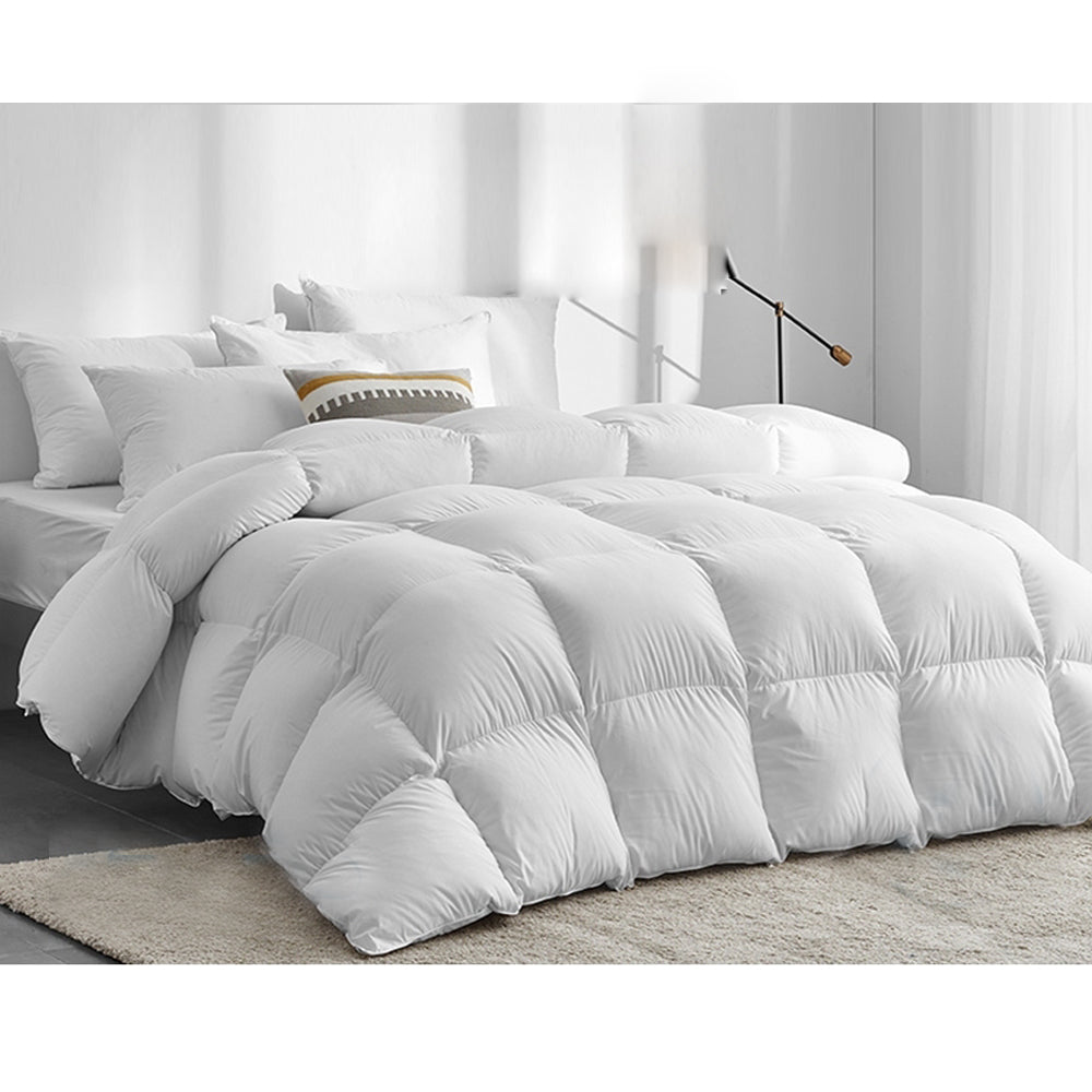 Duck Feather Down Bed Quilt 700GSM - King