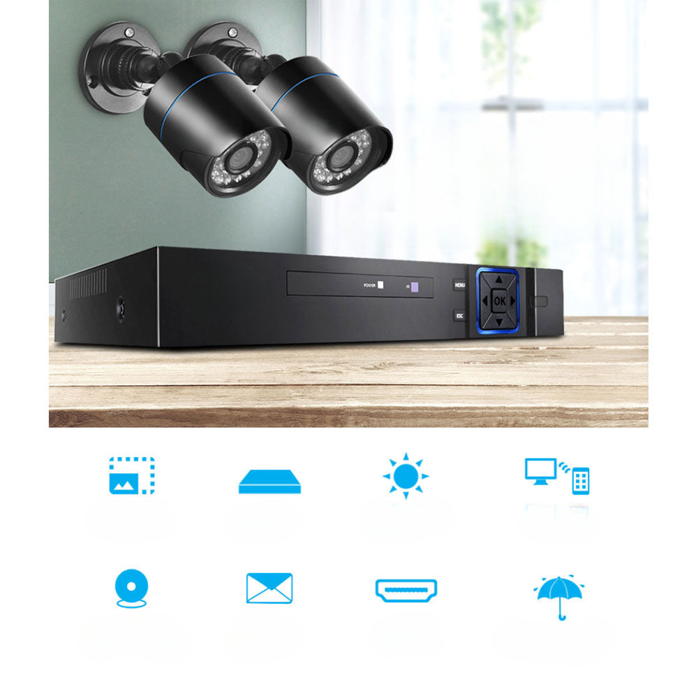 1080P Home CCTV Security Camera HDMI DVR Video Home Outdoor IP System