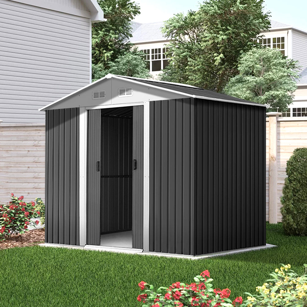 Garden Shed Outdoor Storage Tool Workshop - 2.58x2.07M