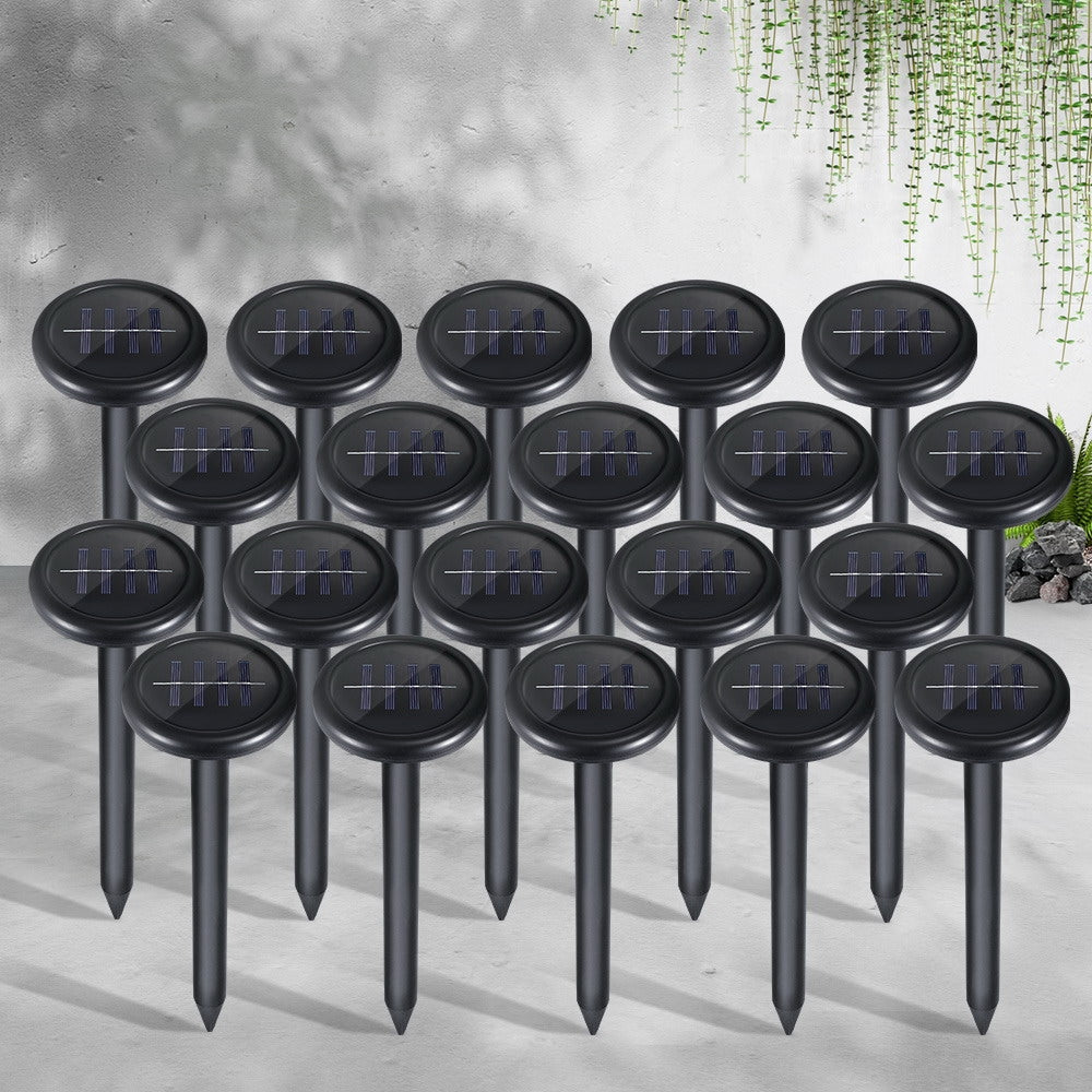 Solar Powered Snake Sonic Repellers Pest Repellent - 20x