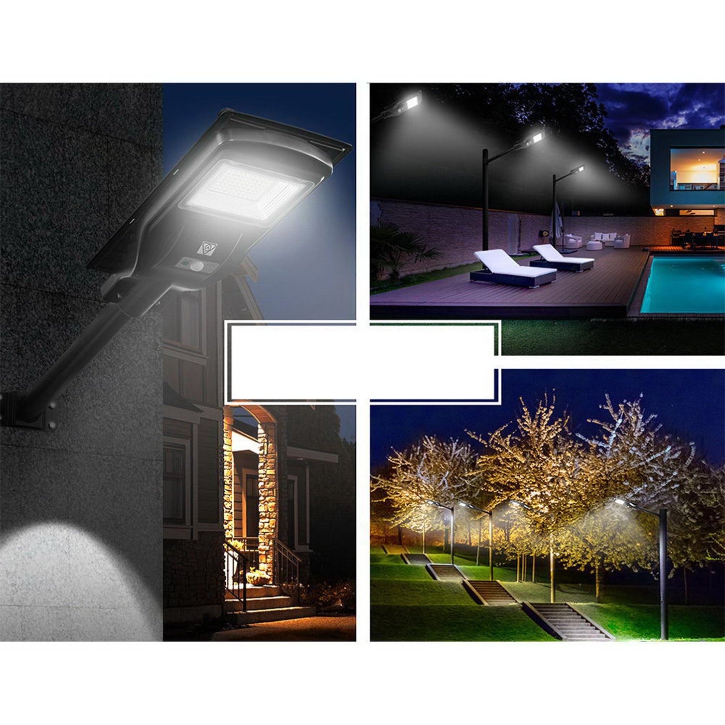 LED Solar Street Flood Light Motion Sensor Light - 90W